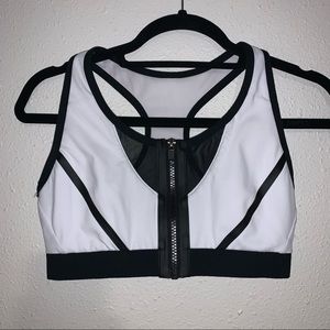 Fabletics Zip Sports Bra